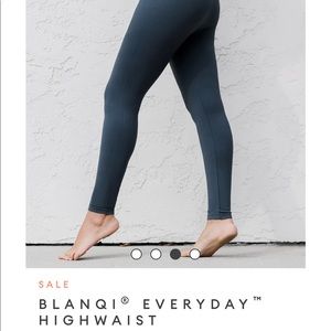 BLANQI highwaist postpartum/nursing leggings